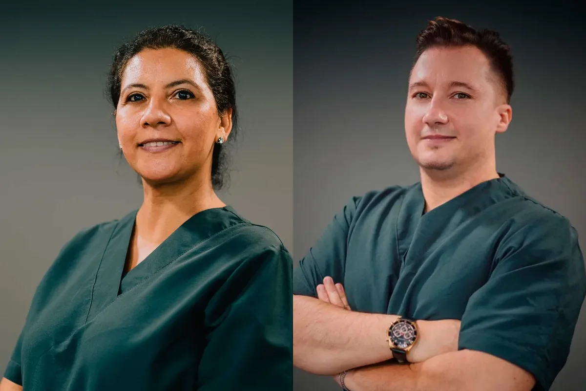 Dra. Aleyda Alfaro y Dr. Carlos Xufré